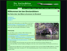Tablet Screenshot of emslandbiber.de